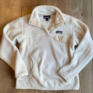 Patagonia Cream Snap-T Fleece Pullover